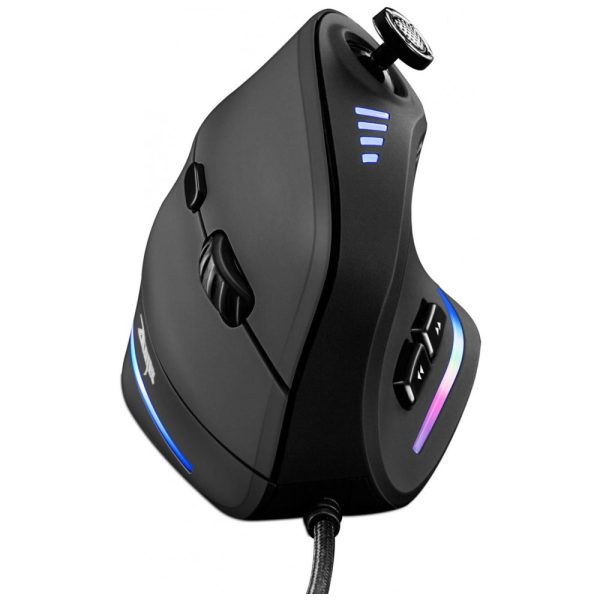 ectq2qnmfht70b_0 jpg - Mouse para Jogos Ergonômico Vertical Óptico com Fio Reduz a Tensão do Pulso, 1500, 10000 DPI, 11 Botões, TRELC ff maus, Preto