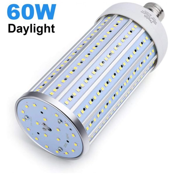 ectq2tmcz9k70b_0 jpg - Lâmpada LED 500W 5500 Lumens 6500K Branca com Base E26, E27, 1 Unidade, DOOVII, Branco