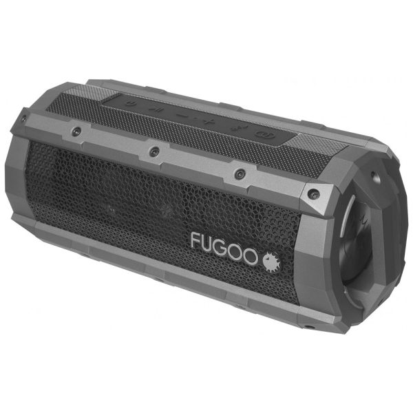 ectq2vlbsk890b_0 jpg - Caixa de Som Bluetooth Portatil a Prova d IPX7 com 40H de Reprodução, FUGOO F6ELKS01, Preto