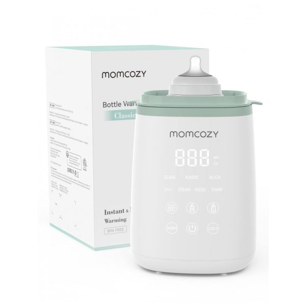 ectq2xp3m79b0b_0 jpg - Aquecedor de Mamadeiras para Todas as Mamadeiras com Temporizador e Controle, Momcozy, Branco e Verde