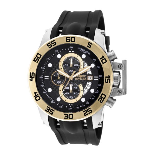 ectq35291_vni_0 jpg - Relógio Masculino I Force, Invicta 19253, Preto, Prata e Dourado