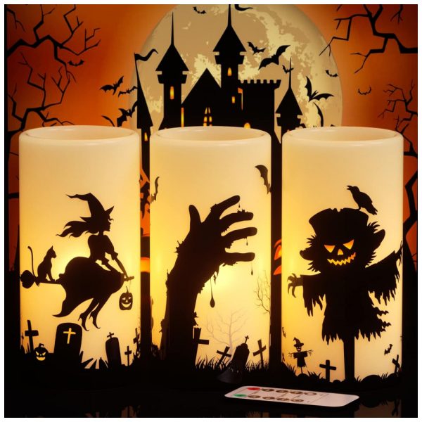 ectq35wr1c1c0b_0 jpg - Velas Led sem Chamas de Cera Real a Bateria para Decoração de Halloween, 3 Un