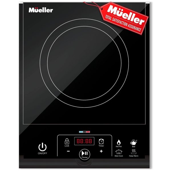 ectq3dv7pmq80b_0 jpg - Cooktop Elétrico de Indução Portátil com Detecção Automática de Panela 110V 1800W, Mueller Austria, Preto