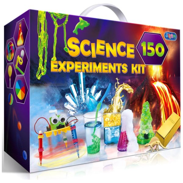 ectq3jrymm5c0b_0 jpg - Kit de experimentos STEM educativos para crianças de 6 a 14 anos 150 projetos científicos divertidos e desafiadores UNGLINGA.