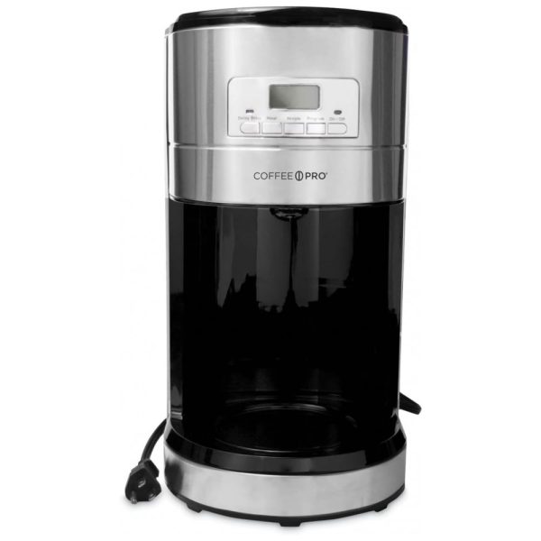 ectq3lm5p5w60b_0 jpg - Cafeteira Elétrica gramável 2.8L com Desligamento Automático e Aço Inoxidável, 110v, COFFEE PRO CPCM4276, Prateado