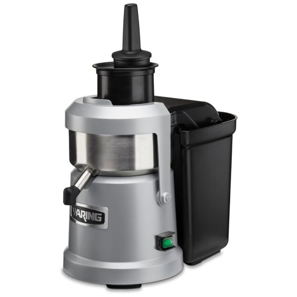 ectq3q4jb5jc0b_0 jpg - Centrifuga de Frutas Profissional 12L com Motor potente, Luz Indicadora e Processamento de Frutas Inteiras para Restaurantes, 110V 1000W, Waring, Prata