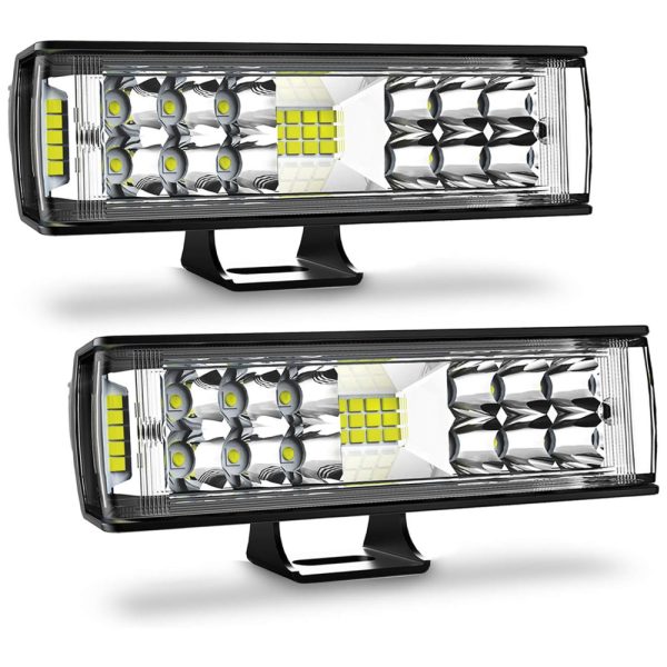 ectq3smjsjf70b_0 jpg - Farol de Milha LED Off Road 17,8cm Feixe Combinado 60W 6500K 5500 Lúmens 170 de Luz, AUTOFEEL, Branco