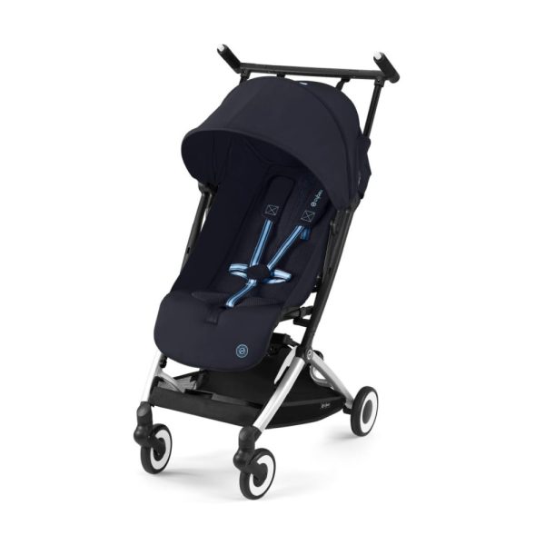 ectq3wk2svwc0b_0 jpg - Carrinho de Bebê Ultracompacto com Suspensão Suave e Reclinação Ajustável com Uma Mão, Cybex Libelle, Azul Escuro