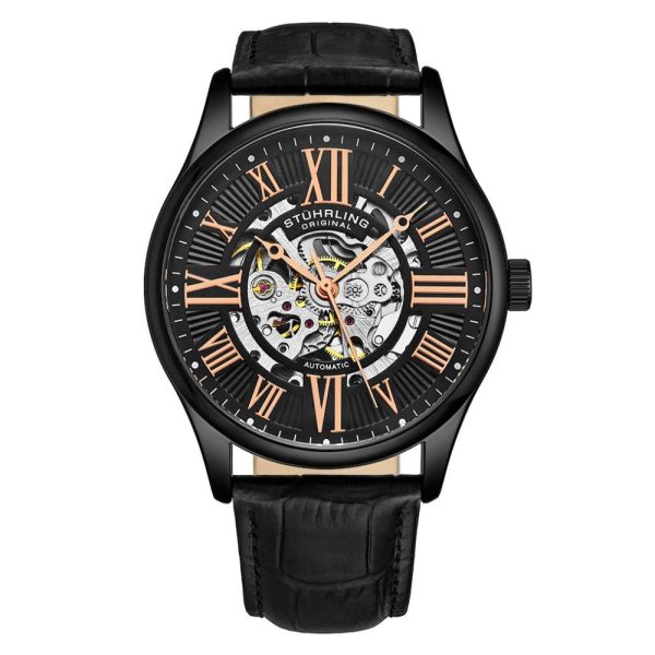 ectq3_2493_0 jpg - Relógio Masculino Stuhrling Atrium 3942 Automático 42mm, Preto