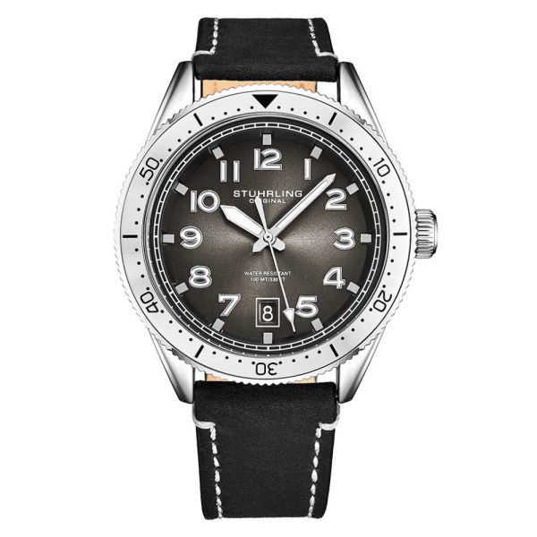 ectq3_9893_0 jpg - Relógio Masculino Stuhrling 3989 Quartzo 42mm, Preto