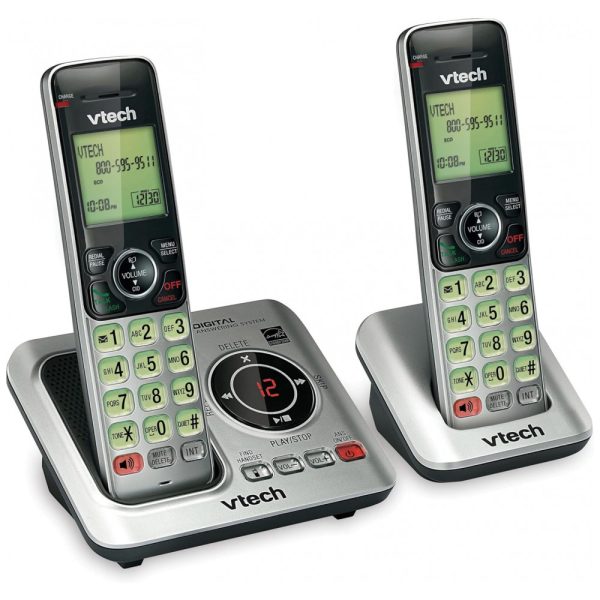 ectq46no0fi00b_0 jpg - Telefone sem Fio Expansível com Sistema de Atendimento e Identificação de Chamadas, VTech CS6629 2 DECT 6.0