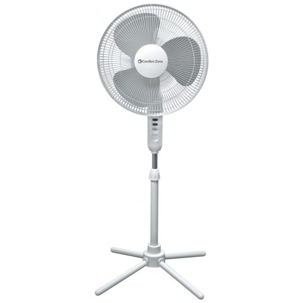 ectq477api400b_0 jpg - Ventilador de Coluna 3 Velocidades Ajustáveis, 110V 47W, COMFORT ZONE CZST161BTE, Branco