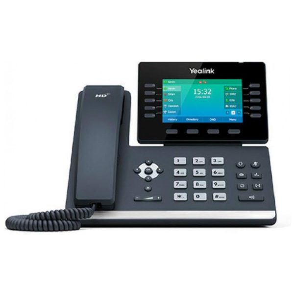 ectq4gt9h8270b_0 jpg - Telefone com Fio e com expansão de 16 linhas, preto, YEALINK SIP T54S, Preto