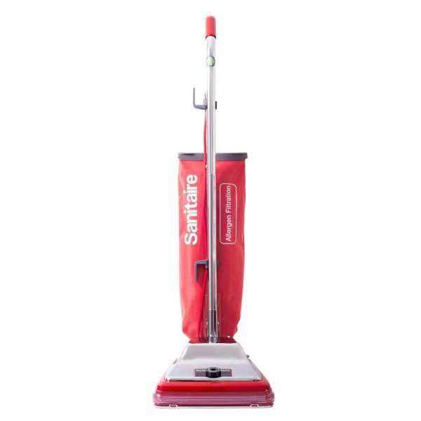 ectq4trx7t480b_0 jpg - Aspirador de Pó Profissional 6L com Rolo de Escova e Sistema de Liberação do Saco com Clipe de Metal, 110V, Sanitaire SC888N, Vermelho