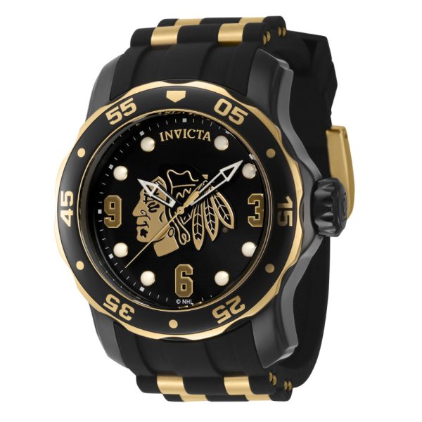 ectq51324_gz_vni_0 jpg - Relógio Masculino NHL Chicago Blackhawks, Invicta ZG42315, Preto e Dourado