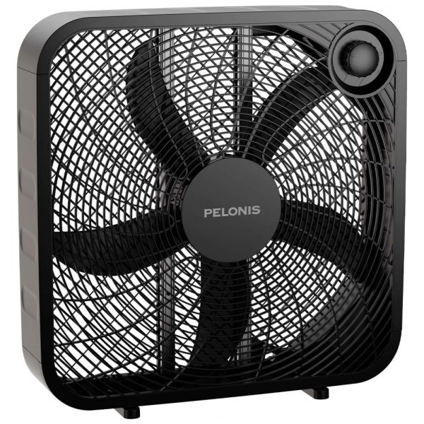 ectq52jl2c780b_0 jpg - Ventilador de Caixa com 3 Velocidades, Silencioso, 55W, 110V, PELONIS PFB50A2ABB V, Preto