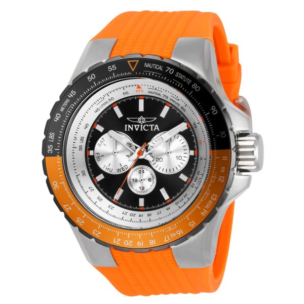 ectq53033_vni_0 jpg - Relógio Masculino de Quartzo Aviator, Invicta 33035, Laranja