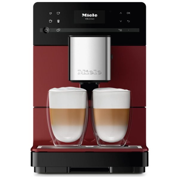 ectq5shg5gb90b_0-1 jpg - Máquina de Café Expresso Automática e Silenciosa, 1.3L com Moedor e Espumador de Leite, 220V 1450W, Miele NEW CM 5310, Vermelha