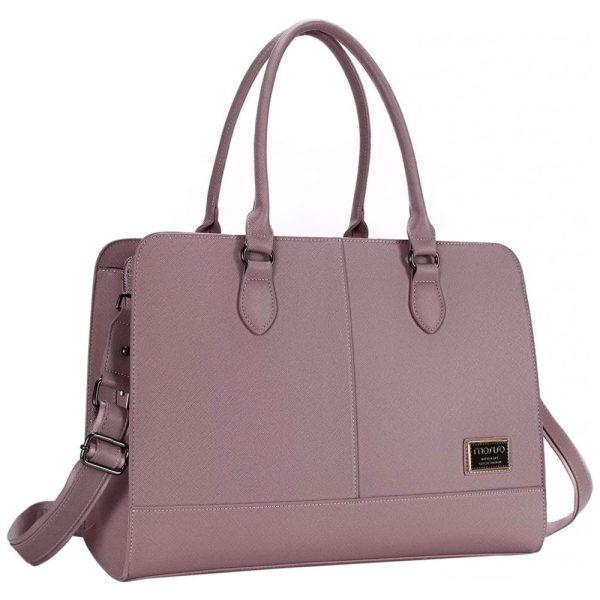 ectq628szyp70b_0 jpg - Bolsa, Pasta de Couro Vegano para Laptop Feminina, MOSISO Feminino, Violeta