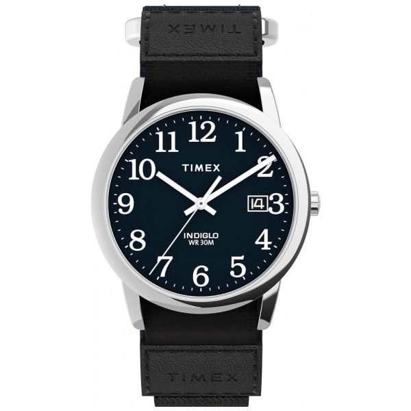 ectq63pt6xt80b_0 jpg - Relógio Masculino Analógico Easy Reader com Pulseira de Couro Ajustável, TIMEX TW2U850009J, Preto