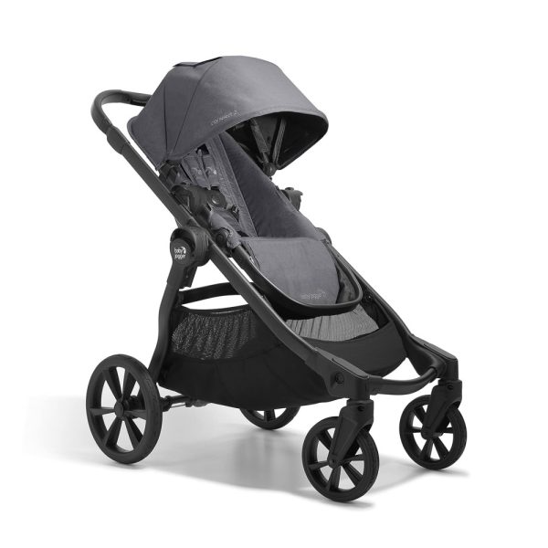 ectq663q1p490b_0 jpg - Carrinho de Bebê Modular Completo com Dobragem Compacta e Mais de 24 Configurações, Baby Jogger City Select, Cinza Escuro