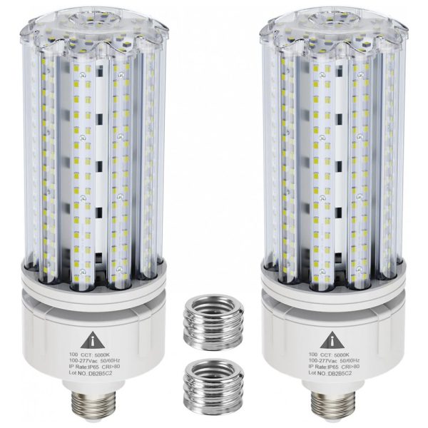 ectq6833chz90b_0 jpg - Lâmpada LED Base E26, E39 com 15000 Lumens 5000K na Cor Branca Neutra 100W, 2 Un, 110v, ZP, Branco