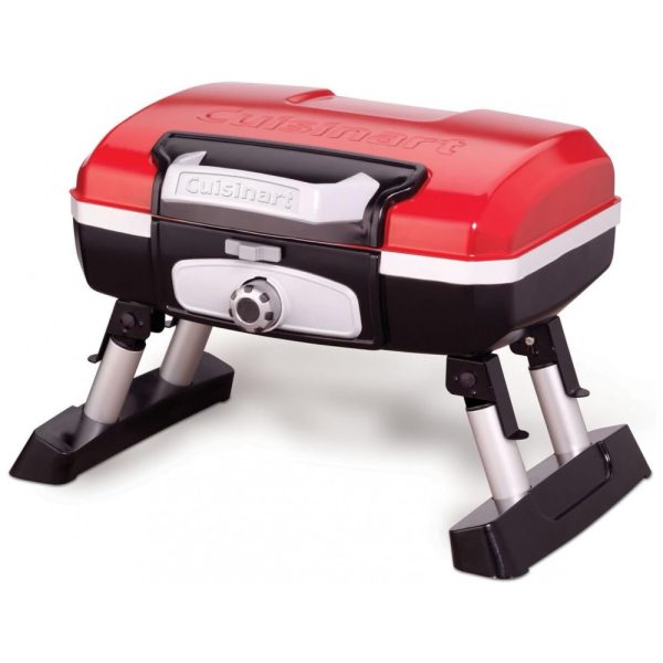 ectq6aww4h400b_0 jpg - Grill, Churrasqueira, Portatil, Gás, CUISINART CGG 180T, Vermelho