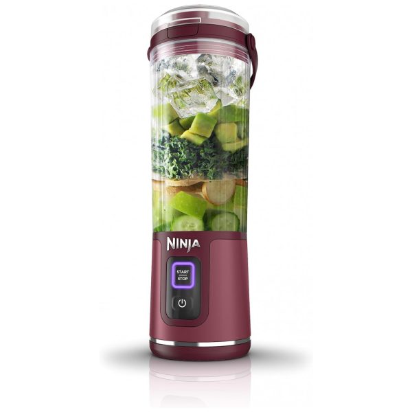 ectq6dbwrf2c0b_0 jpg - Liquidificador Portátil 530 mL para Vitaminas, Recarregável USB, 110V, Ninja BC151CR, Vermelho Clanberry