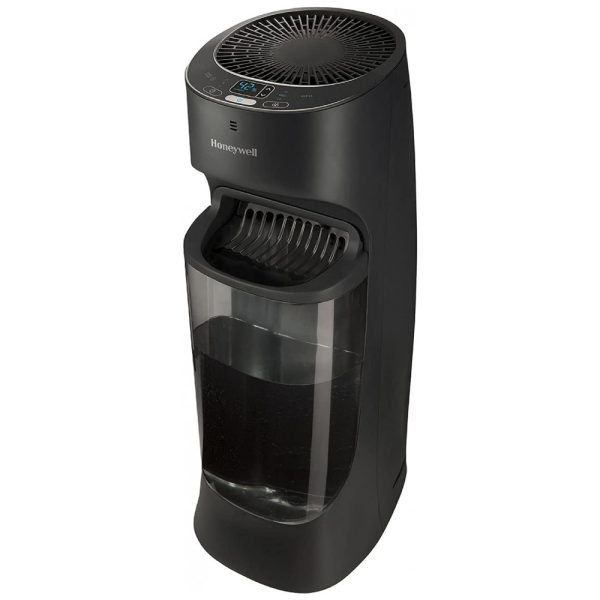 ectq6jv91h770b_0 jpg - Umidificador de Torre 5L com Preenchimento Superior e Painel Digital, Honeywell, Preto