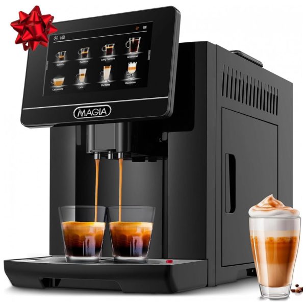 ectq6mn23qjb0b_0 jpg - Máquina de Café Expresso Automática com Moedor de Café e Controle Digital, 110V, Zulay, Preta