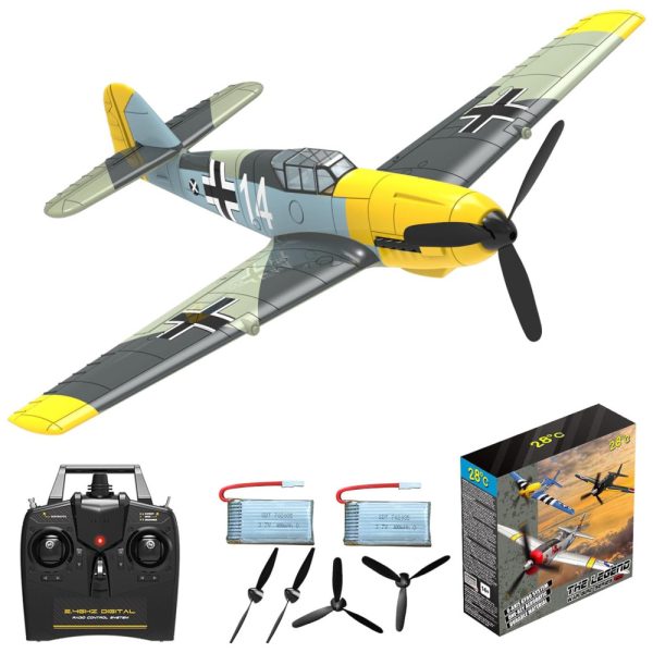 ectq6nf6t31c0b_0 jpg - Avião de Controle Remoto Aeronave Controlada por Rádio com Acessórios, Sistema de Estabilização Xpilot, 28 C 76111 RTF, Amarelo e Verde