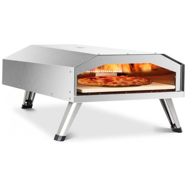 ectq6zwvtyjb0b_0 jpg - Forno de Pizza a Gás Portátil Aço Inoxidável com Pedra para Pizza, BIG HORN, Prata