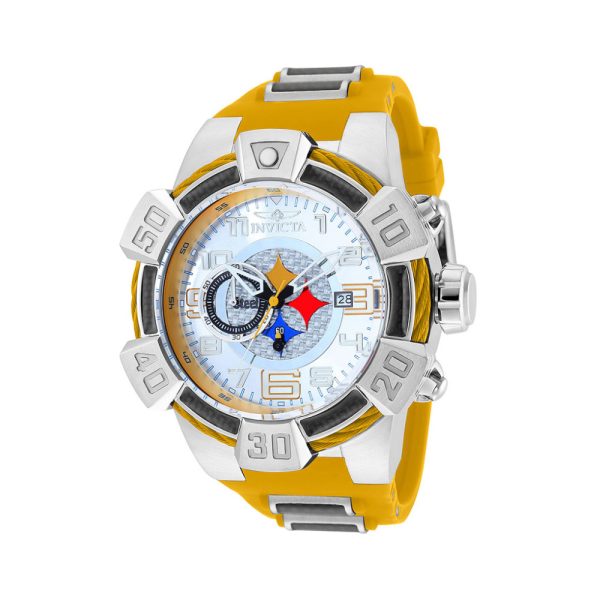 ectq77753_vni_0 jpg - Relgio masculino NFL Pittsburgh Steelers 52 mm. Amarelo. Bronze 35777, Invicta