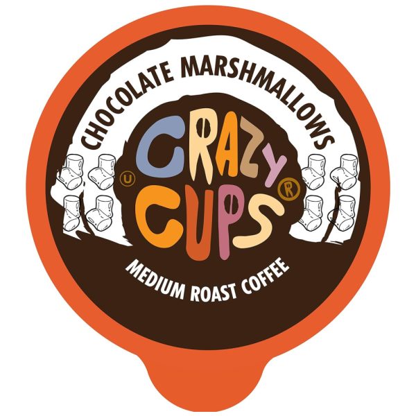 ectq77mjhkv70b_0 jpg - Cápsulas de Café de Marshmallows 22u, CRAZY CUPS, Marrom