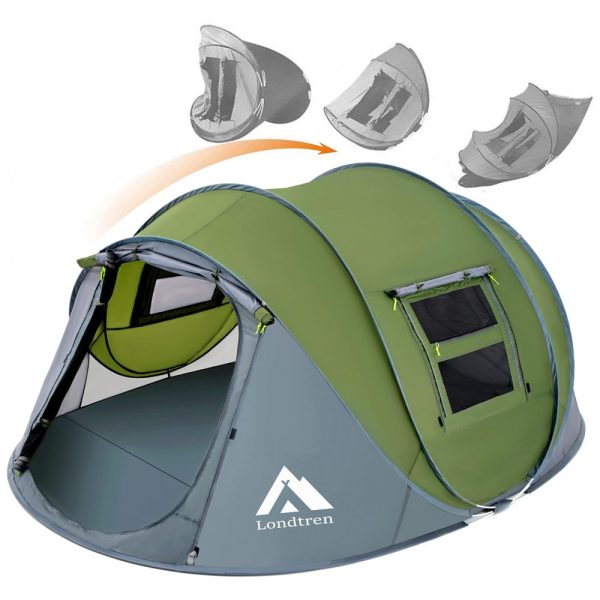 ectq7lz1xyr80b_0 jpg - Barraca Suspensa Portátil para Acampamento, Camping, LONDTREN, Verde