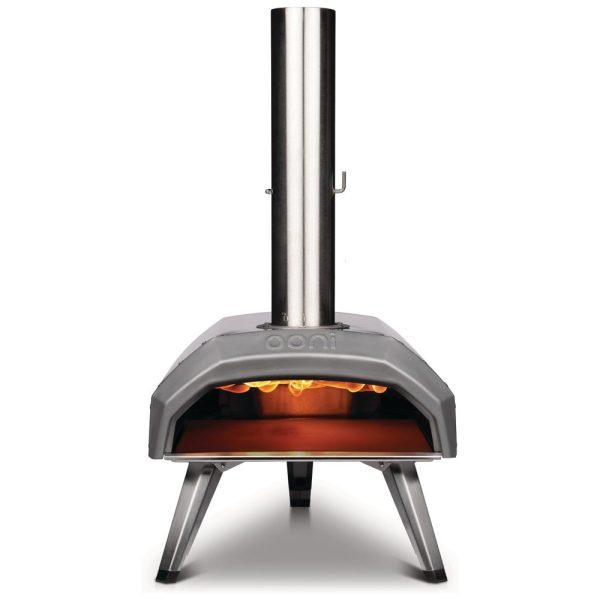 ectq84p96shc0b_0 jpg - Forno de Pizza Portátil a Lenha e Gás para Cozinha ao Ar Livre, Ooni, Prata, Modelo 2023