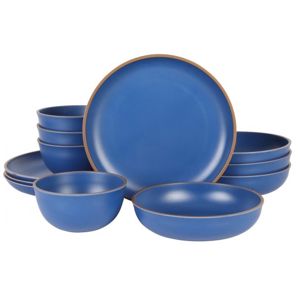 ectq85d7wlnb0b_0 jpg - Aparelho de Jantar com 12 Peças em Melamina Gibson Home Rockabye, Azul Fosco