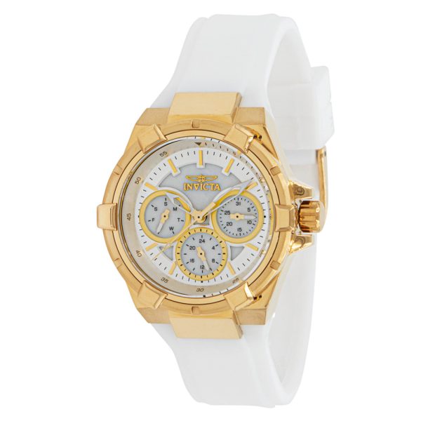 ectq89273_vni_0 jpg - Relógio Feminino Aviator com Mostrador Madrepérola, Invicta 37298, Branco e Dourado