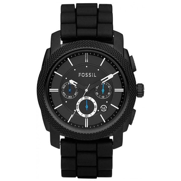 ectq8a8m1t200b_0 jpg - Relógio Masculino com Cronógrafo de Quartzo de Aço Inoxidável, FOSSIL FS4487IE, Preto