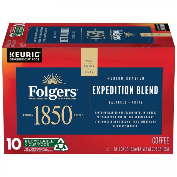 ectq8g2pw3b70b_0 jpg - Café torrado médio 1850 da Pioneer, 60u, FOLGERS COFFEE, Marrom