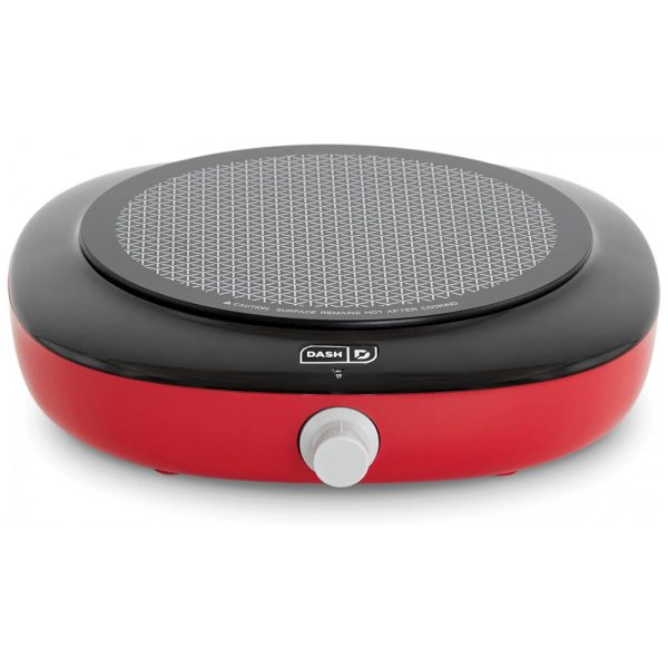 ectq8pf31dmb0b_0 jpg - Cooktop Elétrico com Aquecimento Infra vermelho e 5 Níveis de Temperatura 110V 1200W, Dash, Vermelho