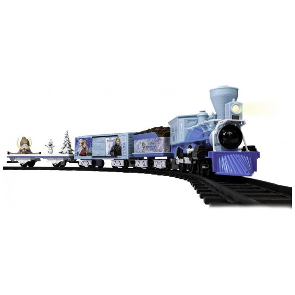 ectq8sbtpfn70b_0 jpg - Disneys Frozen Conjunto de Trem Trenzinho Elétrico 24 Trilhos e Controle Remoto, LIONEL 711940, Azul