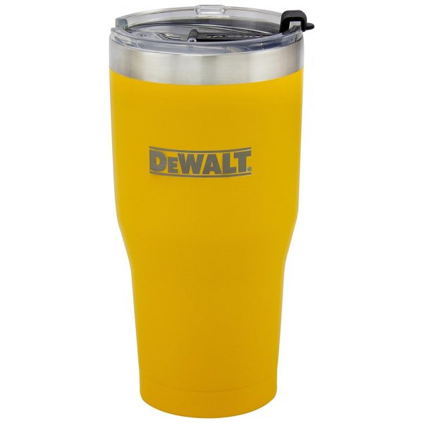 ectq8td7cxd70b_0 jpg - Copo Térmico 900 mL Aço Inoxidável, DEWALT DXC30OZTYS, Amarelo