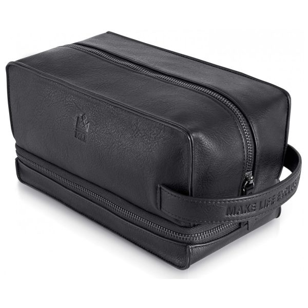 ectq93dqw9280b_0 jpg - Necessaire Masculina de Couro, MAKE LIFE EXCLUSIVE, Preto