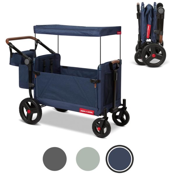 ectq9hkthz8c0b_0 jpg - Carrinho de Passeio Vagão Dobrável Multifuncional para Crianças, Radio Flyer, Azul