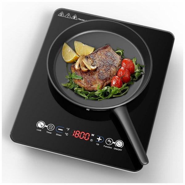 ectq9jwck6390b_0 jpg - Cooktop Elétrico de Indução Portátil 1 Queimador com Controle Digital e Temporizador, 110V 2000W, VBGK, Preto