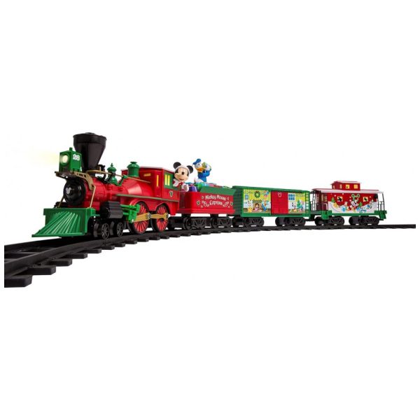 ectqa5iq53c10b_0 jpg - Conjunto de Trem Trenzinho Elétrico LIONEL Disney Mickey Mouse Express com Controle Remoto, para Adultos e Crianças