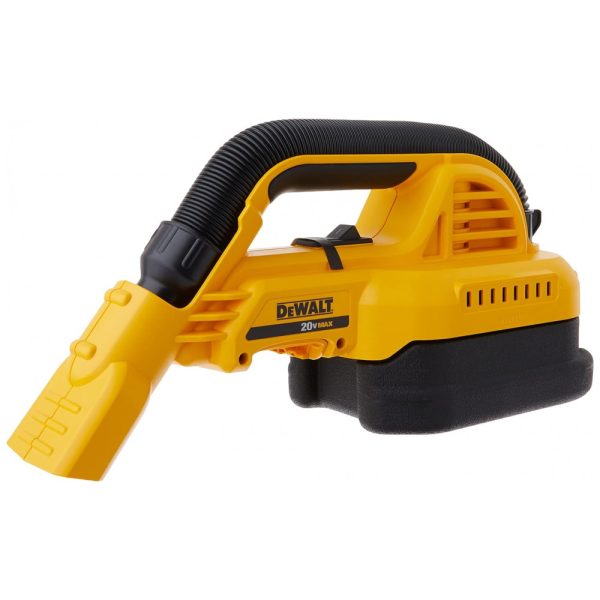 ectqab8zikc10b_0 jpg - Aspirador de Pó sem Fio 14L Portátil para Úmido e Seco, 20V, DEWALT DCV517B, Amarelo