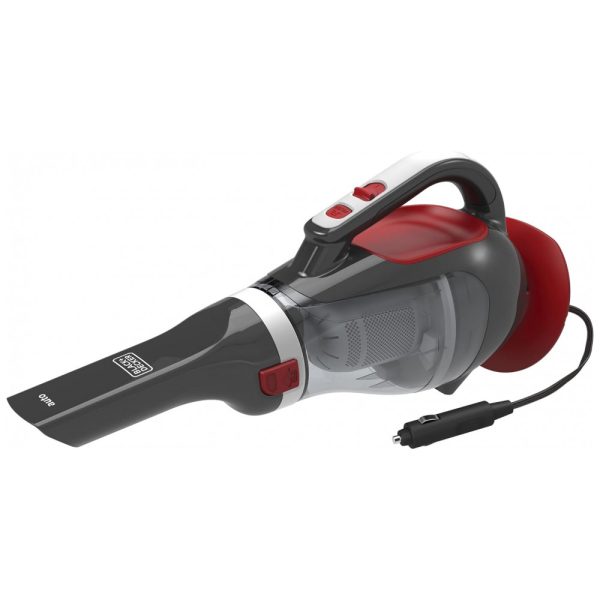 ectqaz7wpub00b_0 jpg - Aspirador de Pó, para carro, 600 mL, 12 V, vermelho, BLACKDECKER BDH1220AV, Vermelho