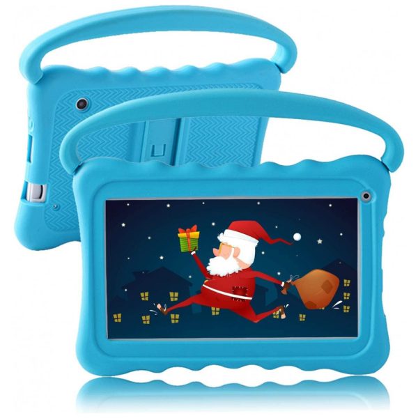 ectqb5dwc6180b_0 jpg - Tablet Infantil 7 Android com Controle de Pais, Netflix, WiFi e Câmera Dupla, 32 GB, UJoyFeel, Azul